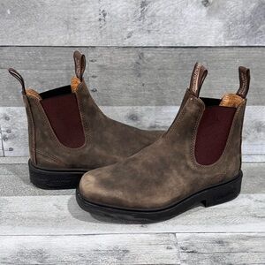 BLUNDSTONE WOMEN'S DRESS #1306 BOOTS  IN RUSTIC BROWN - SIZE - 6.5 .US / 3.5 .AU